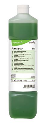 Suma Star D1 détergent plonge Diversey 6x1 L