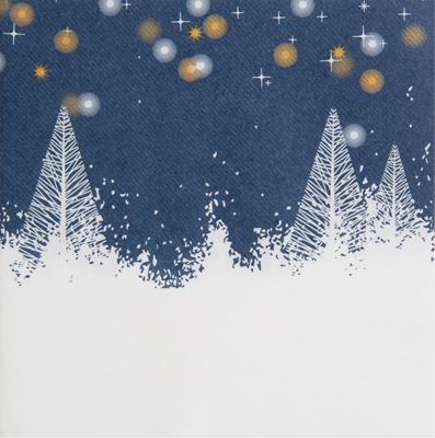 Serviette Noël celisoft sapin 40x40 50 serviettes