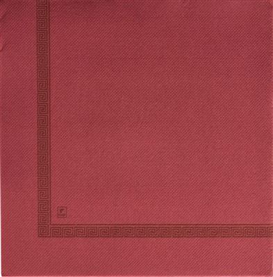 Serviette Celi Ouate 38X38 bordeaux Olympia les 900