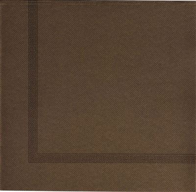 Serviette Celi Ouate 38X38 chocolat Olympia les 900