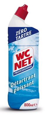 WC NET détartrant puissant sanitaire professionnel 800 ml