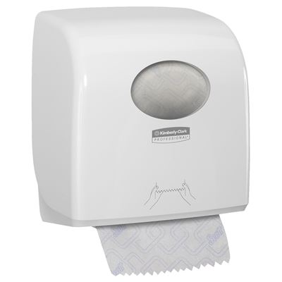 Distributeur essuie mains bobine Slimroll blanc