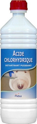 Acide chlorydrique flacon 1 litre