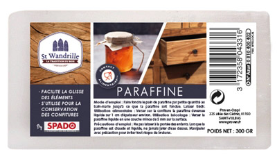 Paraffine solide st wandrille 300g