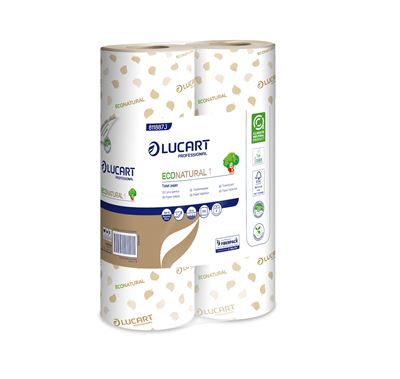 Papier toilette rouleau 170 feuilles 2 plis Lucart colis de 72