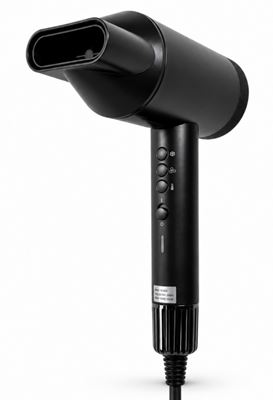 Sèche-cheveux JVD Thalos noir mat 1875W