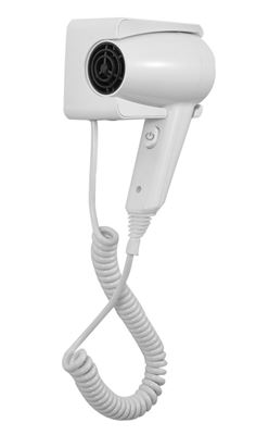Sèche-cheveux mural JVD GLOW blanc 1400W