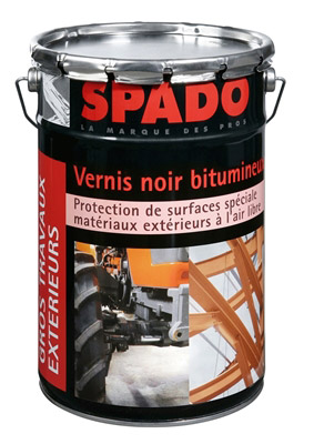 Spado vernis noir bitumineux fut de 200L 