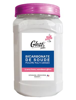 Gloss bicarbonate de soude poudre 1kg