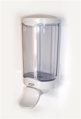 Distributeur de savon et gel hydroalcoolique JVD 1L crystal II