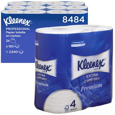 Papier toilette Kleenex rouleau 24 rlx