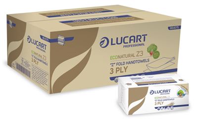 Essuie mains EcoNatural Lucart Z 3 plis par 3564