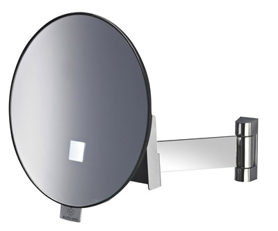 Miroir grossissant lumineux Eclips rond JVD