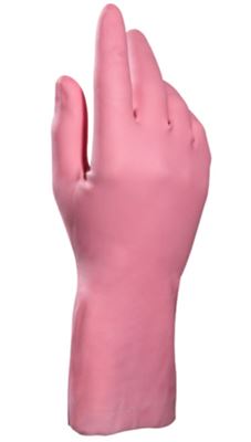 Gants ménage MAPA rose. Excellente dextérité grâce à la souplesse