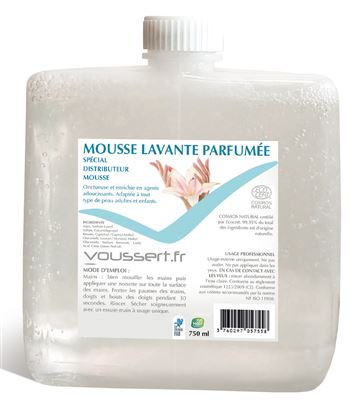 Savon mousse cartouche 4x750 ml