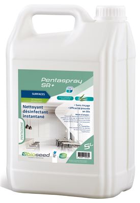 Pentaspray nettoyant desinfectant EN 14476 5L