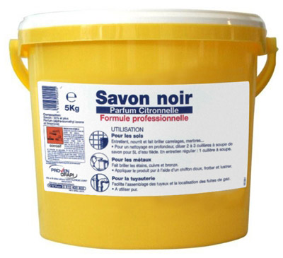 Savon noir mou professionnel seau de 5 kg