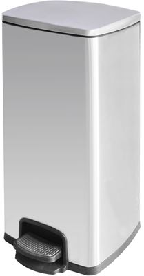 Poubelle inox design 30L à pédale