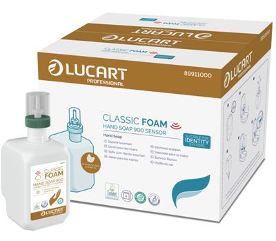 Savon mousse classic 6X900 ml Lucart 