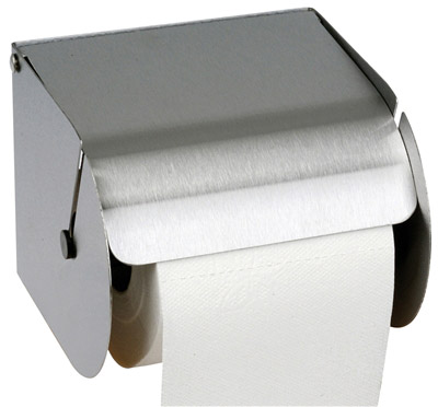 Distributeur papier toilette rouleaux JVD inox satinée