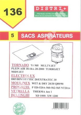 Sac aspirateur Karcher A2200/99 2500/99 2600/99 3100/99 NT251SE
