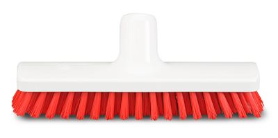 Frottoir alimentaire HACCP 30cm rouge