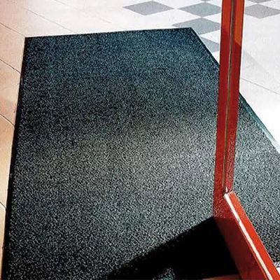 Tapis trafic intense noir 200x200cm