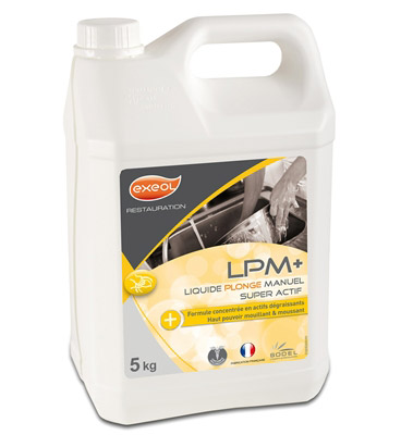 Produit vaisselle concentré LPM+ 5 L