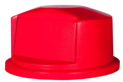 Couvercle Brute Rubbermaid dôme rouge