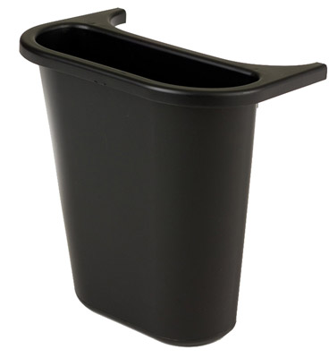 Bac Rubbermaid de separation poubelle tris selectif 4,5 L noir