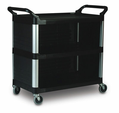 Chariot Rubbermaid X TRA ferme noir