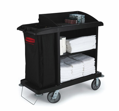 Chariot hotel etage Rubbermaid petit modele