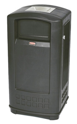 Collecteur Landmark Junior noir avec cendrier