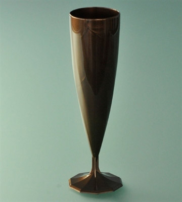 Flute jetable champagne chocolat 13 cl