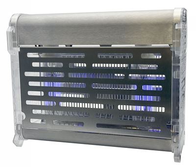 Destructeur d’insectes Brc 2x5 watts inox lampe eco