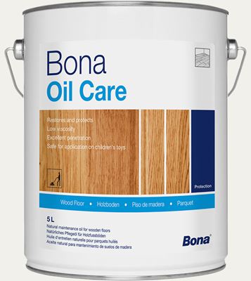 Huile d’entretien pour parquets huilés Bona Oil Care 5 L