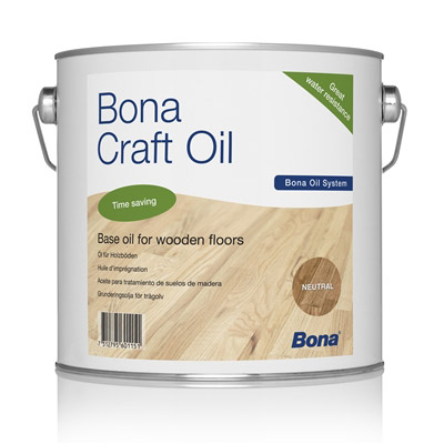 Huile parquet Bona craft oil nature 2,5L