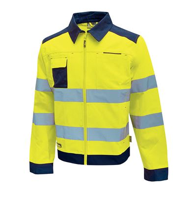 Veste haute visibilité jaune glare