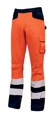 Pantalon haute visibilité orange light