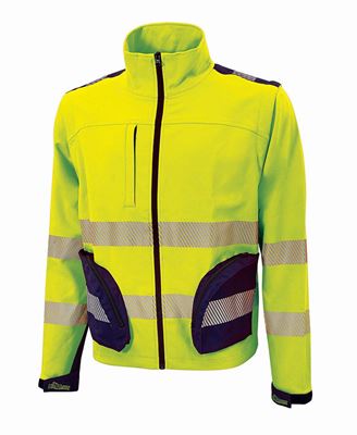 Veste haute visibilité jaune bea