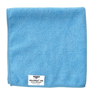 Chiffon microfibre Unger bleu par 10