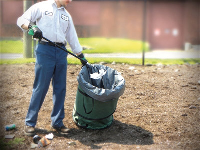 Sac de ramassage déchets Nifty Nabber Unger 180 L