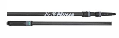 Perche télescopique Ninja Carbone 2 éléments 2,50m