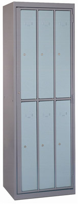 Armoire distributeur de linge 1 colonne de 2x4 cases verticales