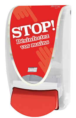 Distributeur gel desinfectant Deb Proline stop