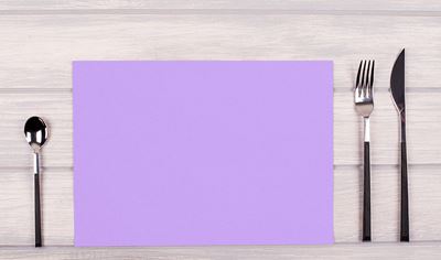 Set spunbond lilas par 100