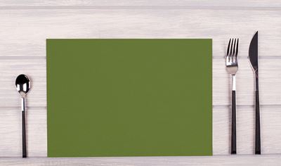 Set spunbond vert olive par 100