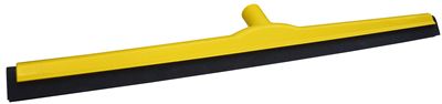 Raclette sol industrielle 75 cm jaune et noir