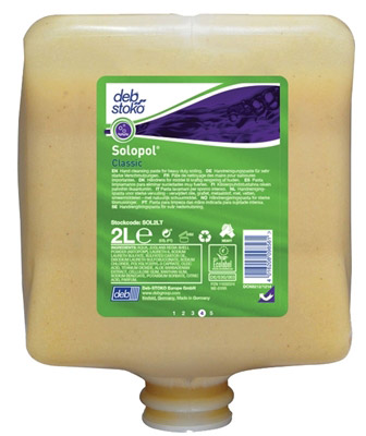 Solopol classic Deb savon sans eau 4X2L