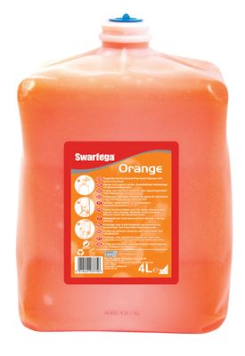 Swarfegat orange savon microbilles 4x4L